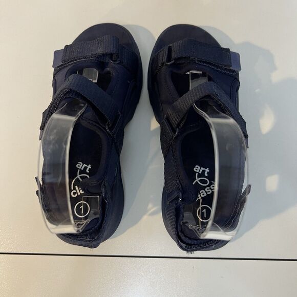 Art Class Big Kid Boys Ryder Ankle Strap Sandals Blue Size 1 Summer Comfort - Picture 6 of 8